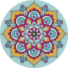 Grafix Diamantové maľovanie na ráme Mandala tyrkysová 30cm