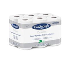 Toaletný papier BulkySoft Premium, 2-vrstvový, 24 m, celulóza, 12 ks