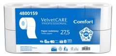 Velvet CARE Toaletný papier Velvet Professional - 2 vrstvový, 27,5 m, 8 roliek