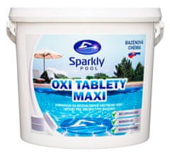 Sparkly POOL Oxi kyslíkové tablety do bazéna MAXI 200g 5 kg