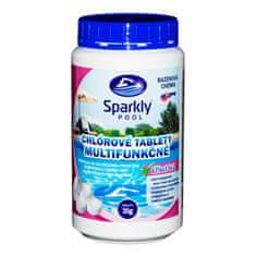 Sparkly POOL Chlórové tablety do bazéna 5v1 multifunkčné 20g 1 kg