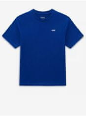 Vans Modré chlapčenské tričko VANS Left Chest Logo 160