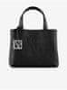 Čierna vzorovaná kabelka Armani Exchange UNI