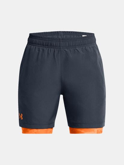Under Armour Kraťasy UA Woven 2in1 Shorts-GRY