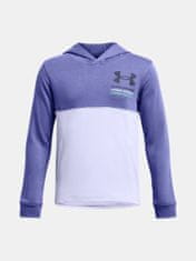 Under Armour Mikina UA Boys Rival Terry Hoodie-PPL XS