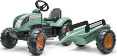 Falk FALK Šlapací traktor 1054AB - Farm Lander s vlečkou - zelený