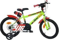 Dino bikes Dětské kolo 16 "416US - zeleno - černý 2020