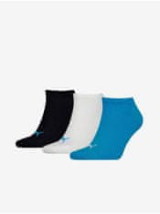 Puma Súprava troch párov športových ponožiek Puma Sneaker Plain 43-46