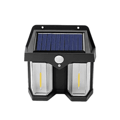 Netscroll Solárna svetelná s detektorom pohybu, s solárnymi svetlami ušetríte na nákladoch za elektrinu, estetický a moderný dizajn, osvetlenie dvora, záhrady, vstupu alebo garáže, vodotesná, VillaLamp