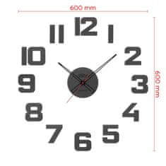 PRIM Nalepovacie nástenné hodiny Colorino- D 4388.92, 60cm