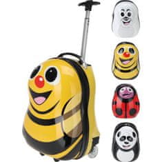 XQMAX Detský cestovný kufor a batoh Včielka