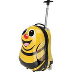 XQMAX Detský cestovný kufor a batoh Včielka