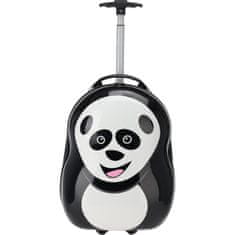XQMAX Detský cestovný kufor a batoh Panda