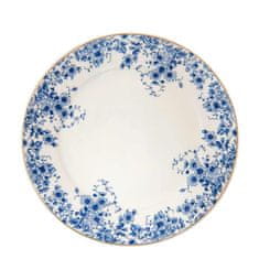 Clayre & Eef porcelánový dezertný tanier BLUE FLOWERS BFLDP
