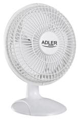 Adler AD 7317 Stolný ventilátor s klipom biela