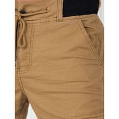 Dstreet Pánske bojové nohavice khaki ux4176 XL