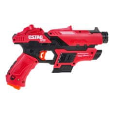 iMex Toys Sada laserovej pištole + štít s funkciou dymu