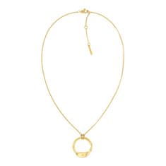 Calvin Klein Elegantný pozlátený náhrdelník Ethereal Metals 35000526