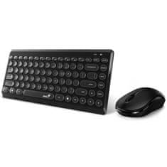 Genius Sada klávesnice s myšou LuxeMate Q8000, CZ/ SK - černá