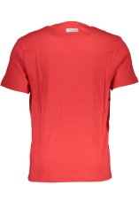  Perfektné Pánske Tričko Krátky Rukáv Červená Farba: červená, Veľkosť: S
