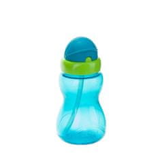Canpol babies Fľaša športová so slamkou malá-modrá 270 ml