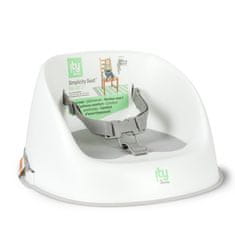 INGENUITY Podsedák na jedálenskú stoličku Ity Simplicity Seat Easy Clean Booster Grey do 15 kg