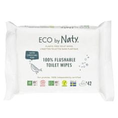 ECO by Naty 2x Obrúsky vlhčené toaletné Eco 42 ks