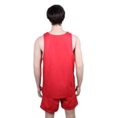 BD-1 basketbalový komplet červená-biela veľkosť oblečenia XXXL