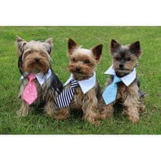 Gentledog kravata pre psov ružová veľkosť oblečenia S
