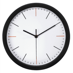 HAMA MaxR, nástenné hodiny, priemer 25 cm, tichý chod, biele