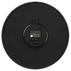 HAMA Black Digits, nástenné hodiny, 3D číslica, priemer 35 cm, tichý chod