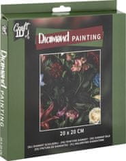 Grafix Diamantové maľovanie Kvety 20x20cm