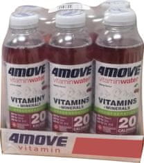 Vitamínová voda 4Move-minerály + vitamíny, 556 ml