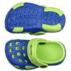 Aqua Speed Lido detské šľapky modrá-zelená veľkosť (obuv) 18