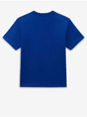 Vans Modré chlapčenské tričko VANS Left Chest Logo 160