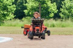Falk šlapací traktor 2060 Kubota s nakladačem a vlečkou