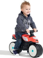Falk FALK Baby Moto Street Champion s tichými gumovými kolečky - červené