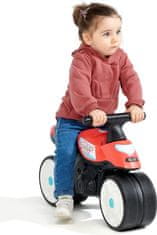 Falk FALK Baby Moto Street Champion s tichými gumovými kolečky - červené