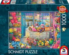 Schmidt Puzzle Farebné kvetinárstvo 1000 dielikov
