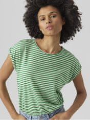 Vero Moda Dámske tričko VMAVA Regular Fit 10284469 Bright Green (Veľkosť L)