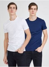 Levis Sada dvou pánských triček v bílé a modré barvě Levi's The Perfect L
