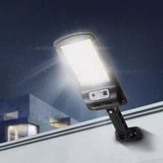 MG Wall Solar Lamp solárna lampa 120 LED, čierna