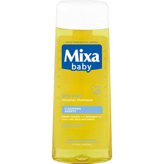 Mixa Veľmi jemný micelárny šampón Baby (Very Mild Micellar Shampoo)