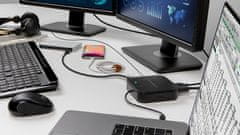 Belkin dokovací stanice Thunderbolt 3, USB-C PD, DP, HDMI, RJ45, Audio, 2x USB-A, čierna