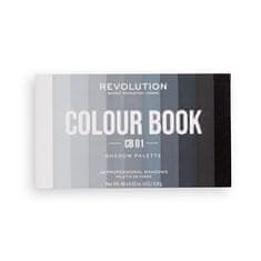 Makeup Revolution Paletka očných tieňov Colour Book CB01 (Shadow Palette) 38,4 g