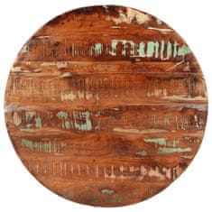 shumee Stolová doska Ø 70x1,5 cm okrúhla masívne recyklované drevo