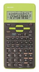 Sharp Vedecká kalkulačka EL-531TH - zelená