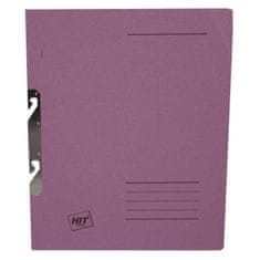 HIT Závesné papierové rýchloviazače Office - A4, fialové, 50 ks