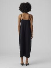 Vero Moda Dámske šaty VMLUNA Regular Fit 10286077 Black (Veľkosť S)