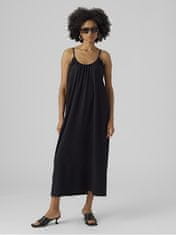 Vero Moda Dámske šaty VMLUNA Regular Fit 10286077 Black (Veľkosť S)
